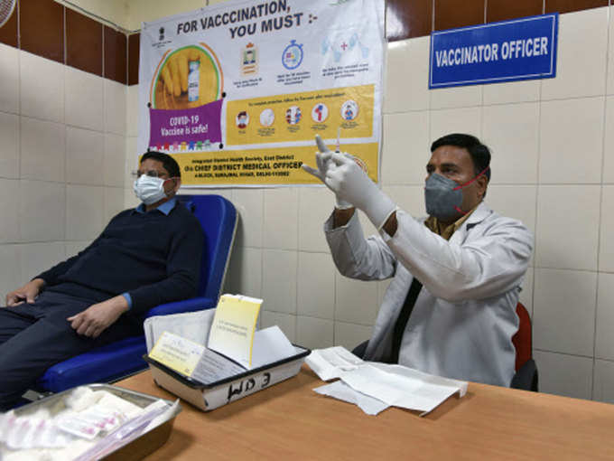 दिल्ली में 2.64 लाख वैक्सीन की खुराक
