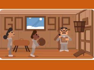 James Naismith Google Doodle: गूगल ने डूडल के जरिए किया बास्केटबॉल के आविष्कारक डॉ जेम्स नाइस्मिथ को सम्मानित