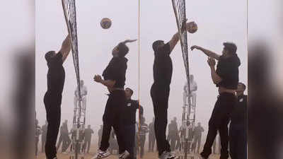 अक्षय कुमार ने आर्मी डे पर जवानों के साथ खेला वॉलीबॉल, 2 घंटे में 20 लाख बार देखा गया VIDEO