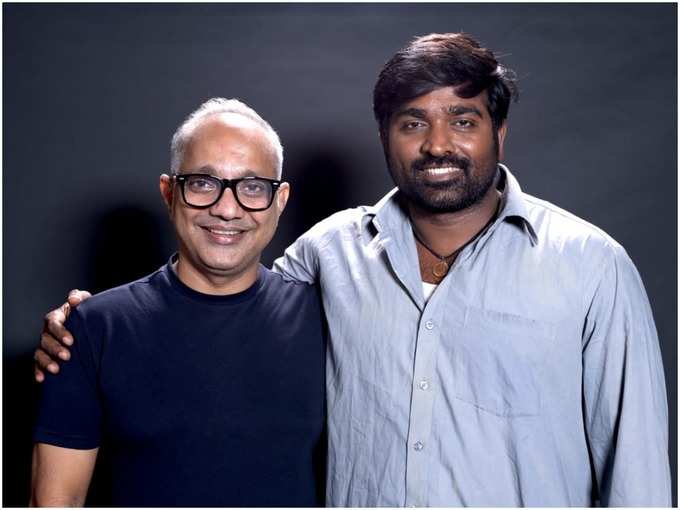 Vijay Sethupathi with Kishor Pandurang Belekar