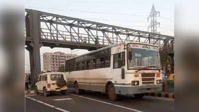 અમદાવાદ: CTM પાસે BRTS રૂટમાં અજાણ્યા વાહનની અડફેટે આધેડનું મોત