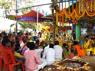 ಧಾರ್ಮಿಕ ಕಾರ್ಯಗಳಿಂದ ನೆಮ್ಮದಿ, ಶಾಂತಿ; ಮಧುಗಿರಿಯ ಯಾಕಾರ್ಲಹಳ್ಳಿಯಲ್ಲಿ ಜಿಪಂ ಸದಸ್ಯೆ ಅಭಿಮತ