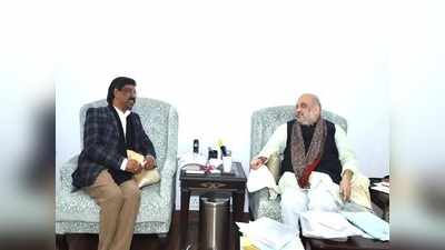 Jharkhand News: दिल्ली में सोनिया-राहुल गांधी से मिलने के बाद हेमंत सोरेन ने की केंद्रीय गृहमंत्री अमित शाह से मुलाकात