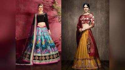 Lehenga On Amazon : कम पैसों में खरीदे की खूबसूरत ब्राइडल लुक वाले Lahenge, Amazon Sale से करें शॉपिंग