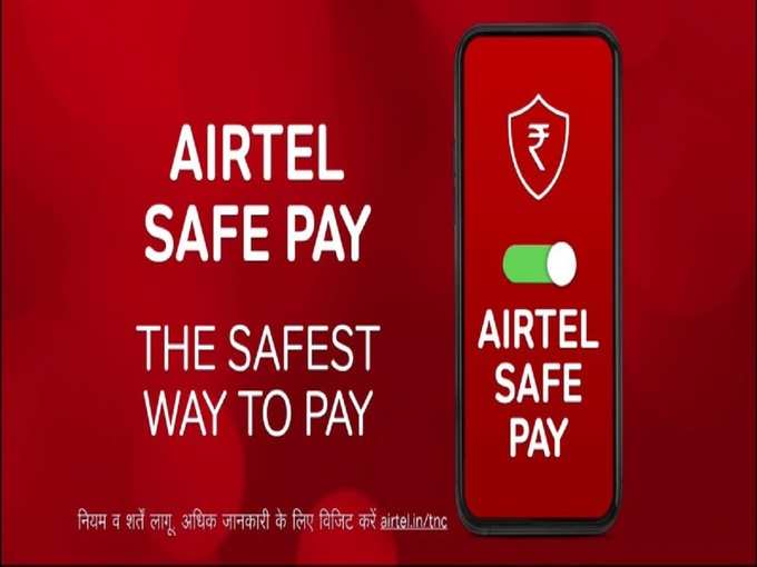 Airtel Safe Pay Launched For Digital Transactions 2