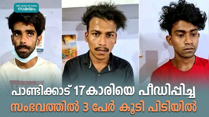 പാണ്ടിക്കാട് 17കാരിയെ പീഡിപ്പിച്ച സംഭവത്തില്‍ 3 പേര്‍ കൂടി പിടിയില്‍