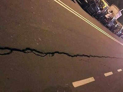 Shivamogga Dynamite Blast: फट गई सड़क, टूटी छत और चटके हुए शीशे...धमाके के बाद शिवमोगा से आईं ऐसी तस्वीरें