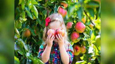 मुलांना नियमित एक सफरचंद खाऊ घातल्यास स्पर्शूही शकणार नाहीत ‘हे’ १०० प्रकारचे आजार!