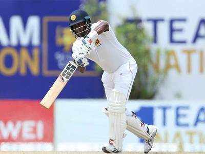 SL vs ENG 2nd Test Day 1: एंजिलो मैथ्यूज का धांसू शतक, श्रीलंका ने बनाए 229 रन