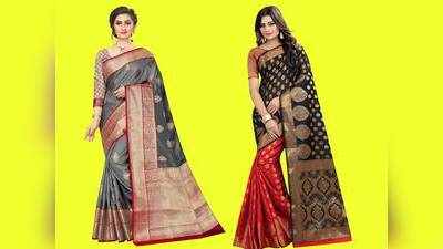 Silk Saree On Amazon : 6,999 रुपए की Saree खरीदें मात्र 1,100 रुपए में, आज मिल रही है खास छूट