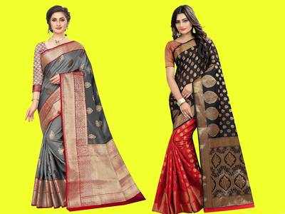 Silk Saree On Amazon : 6,999 रुपए की Saree खरीदें मात्र 1,100 रुपए में, आज मिल रही है खास छूट