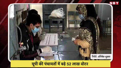 UP Panchayat Elections : यूपी की पंचायतों में बढ़े 52 लाख वोटर