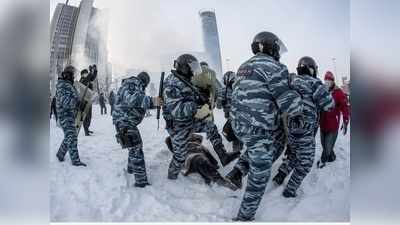 नवलेनी की गिरफ्तारी पर रूस में बवाल, -50 डिग्री में प्रदर्शन कर रहे सैकड़ों लोग गिरफ्तार