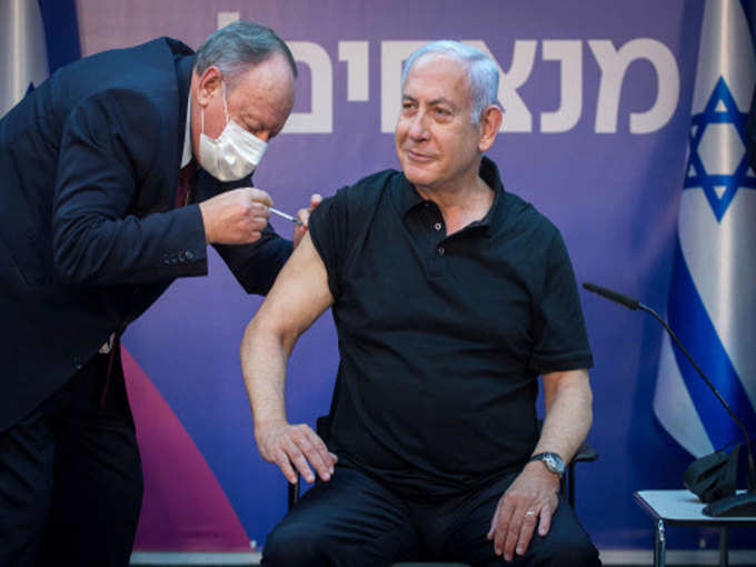 इजरायल में भी 24 लाख लोगों को वैक्सीन