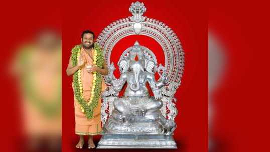 1700 kg silver vinayagar: 1700 கிலோ வெள்ளியில் விநாயகர் சிலை