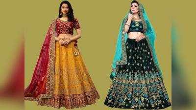 Lehenga On Amazon : खूबसूरत और फैशनेबल लहंगा आज ही खरीदें हैवी डिस्काउंट पर