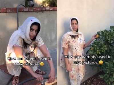 Funny Video:लड़की ने रिक्रिएट किए फनी फोटो पोज, लोग हंस-हंस के हुए लोटपोट