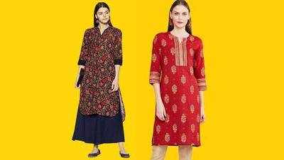 Kurti on Amazon : खरीदें लेटेस्ट फैशन की ये डिजाइनर Kurti, पाएं 66 % तक की भारी छूट