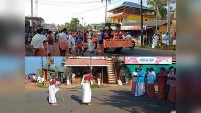 സിംഹാസന്‍ ഖാലി കരോ.... ജനതാ ആതീഹേ...; കര്‍ഷക സമരത്തിന് ഐക്യദാര്‍ഢ്യം പ്രഖ്യാപിച്ച് തെരുവ് നാടകം; കൗതുകമായി ആഴ്ച ചന്തകൾ