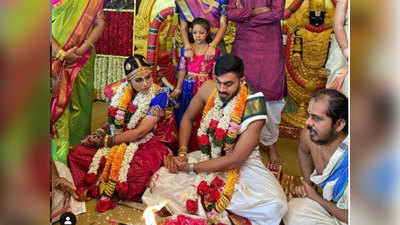 Vijay Shankar Marriage: विजय शंकर विवाह बंधन में बंधे, मंगेतर वैशाली विश्‍वेश्‍वर से की शादी