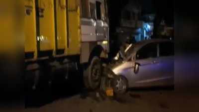 Jabalpur: देर रात हुआ दर्दनाक हादसा, ट्रक और कार की टक्कर में 1 की मौत, 3 घायल