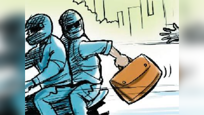 Lucknow crime news : घर के बाहर बुजुर्ग को बातों में उलझा बदमाशों ने लूटे 9 लाख, सीसीटीवी में कैद