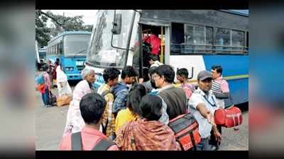 দূরপাল্লার সরকারি বাসের  টিকিটও  অ্যাপে