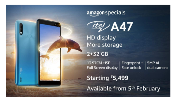 itel A47 Specifications