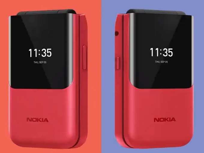 Nokia 2720 Flip Design