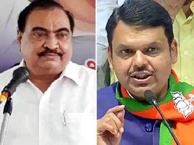 Eknath Khadse: पुन्हा येईनचा उल्लेख करत खडसेंनी उडवली फडणवीसांची खिल्ली; म्हणाले...