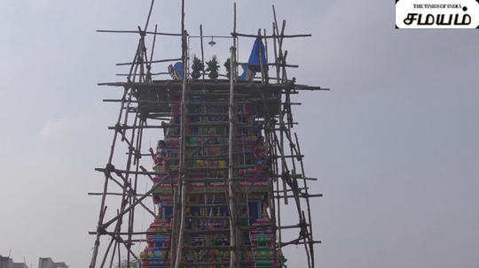 மேலப்பாளையம் மாகாளி அம்மன் கோயில் கும்பாபிஷேகம்... திரளான  பக்தர்கள் சாமி தரிசனம்!