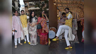 PICS: पद्मिनी कोल्हापुरे के बेटे प्रियांक शर्मा और शजा मोरानी की शादी, महफिल में सिलेब्स ने बढ़ाई रौनक