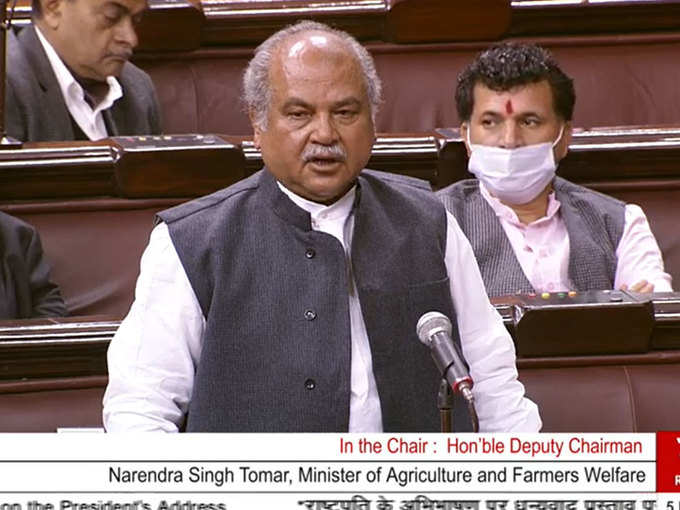 राज्यसभा में बोले कृषि मंत्री नरेंद्र सिंह तोमर- पीएम मोदी ने कोरोना संकट को गंभीरता से लिया और हमारी सरकार ने अभूतपूर्व काम किया।