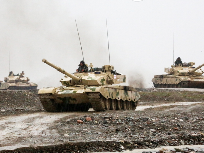 ​स्‍पीड में भारतीय टैंक चीनी टाइप 99ए टैंक से पीछे
