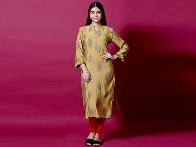 Womens Kurti On Amazon : हजार रुपए से भी कम कीमत पर मिल रही डिजाइनर Kurti Set, फैशन में मिलेगा फ्रेश लुक