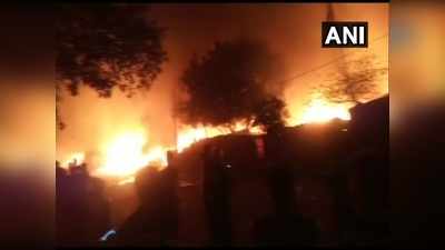 Delhi Fire Broke Out: हरिकेश नगर मेट्रो स्टेशन के पास लगी आग, 20 झोपड़ियां खाक