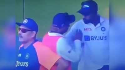 IND vs ENG Chennai Test: पेसर मोहम्मद सिराज ने ड्रेसिंगरूम में घुसने से पहले कुलदीप यादव की क्यों पकड़ी गर्दन, वीडियो वायरल
