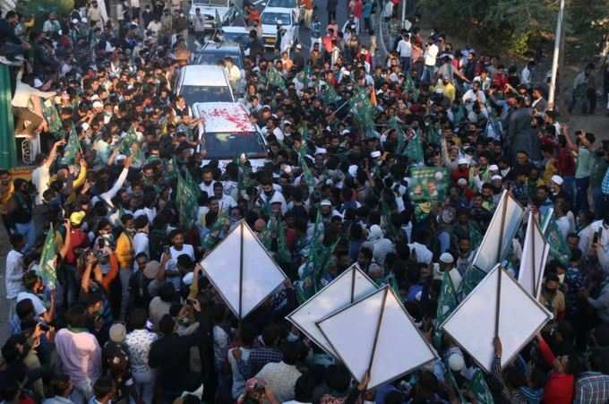 Owaisi Rally in Ahmedabad1