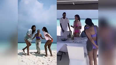 आलिया भट्ट ने मालदीव के Beach पर अपनी फ्रेंड्स के साथ कहो ना प्यार है गाने पर किया डांस, वीडियो छा गया