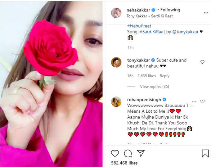 neha kakkar rose day