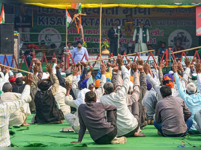 farmers protest : ​शेतकरी देशभर महापंचायत घेणार, राहुल गांधी आज राजस्थान दौऱ्यावर