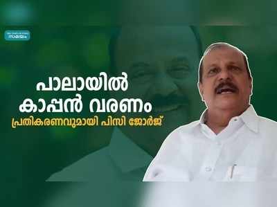 പാലായില്‍ കാപ്പന്‍ വരണം; പ്രതികരണവുമായി പിസി ജോര്‍ജ്