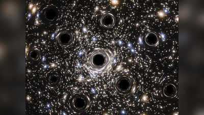 Black Hole: सितारों के गुच्छे के बीच उलझे मिले कई छोटे-छोटे ब्लैक होल, खोलेंगे ब्रह्मांड की रहस्यमय आवाज का राज?