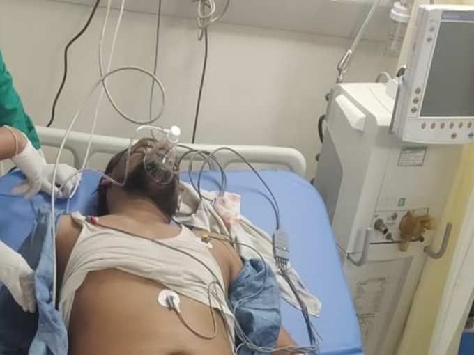 Patient admitted in Hospital by Kolkata Police