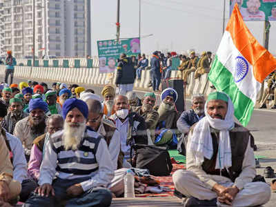 Kisan Andolan: किसानों के समर्थन में गांव से दौड़कर दिल्ली के गाजीपुर बॉर्डर पहुंचा युवक