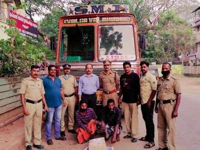 തൃശൂരില്‍ ലഹരി മാഫിയ സംഘം സജീവം; മൊത്ത വിതരണ സംഘം പിടിയില്‍, കഞ്ചാവ് പിടിച്ചെടുത്തത് ടോറസ് ലോറിയില്‍ നിന്ന്, വീഡിയോ കാണാം