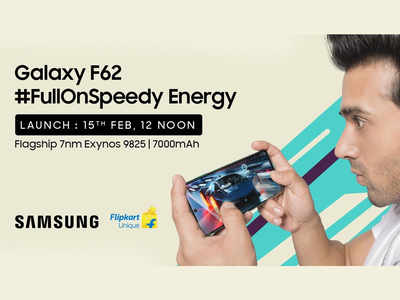 तुमच्या बॉसला माहिती होऊ द्या खरा बॉस कोण आहे!, #FullOnSpeedy Samsung Galaxy F62 चा फ्लॅगशीप 7nm Exynos 9825 आणि 7000mAh FTW