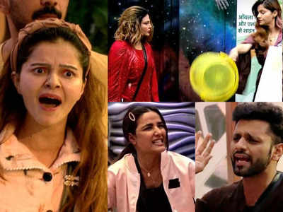 Bigg Boss 14 ugliest fights: अश्लील इशारों से लेकर राखी पर पानी फेंकने तक, जब घरवालों ने कीं हदें पार