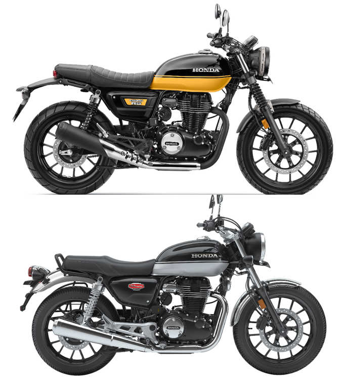 ​CB350 ആർഎസ് vs CB350 ഹൈനെസ്സ് - ഡിസൈൻ