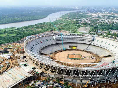 মোতেরার গ্যালারিতে ৫৫ হাজার দর্শক